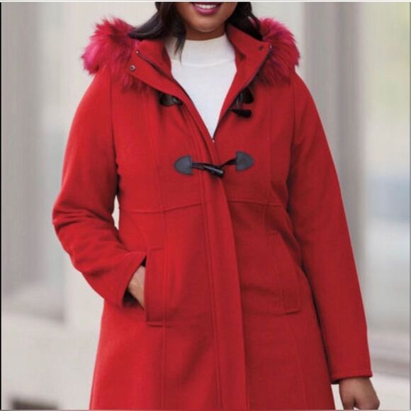 Jessica London red coat - Picture 5 of 10